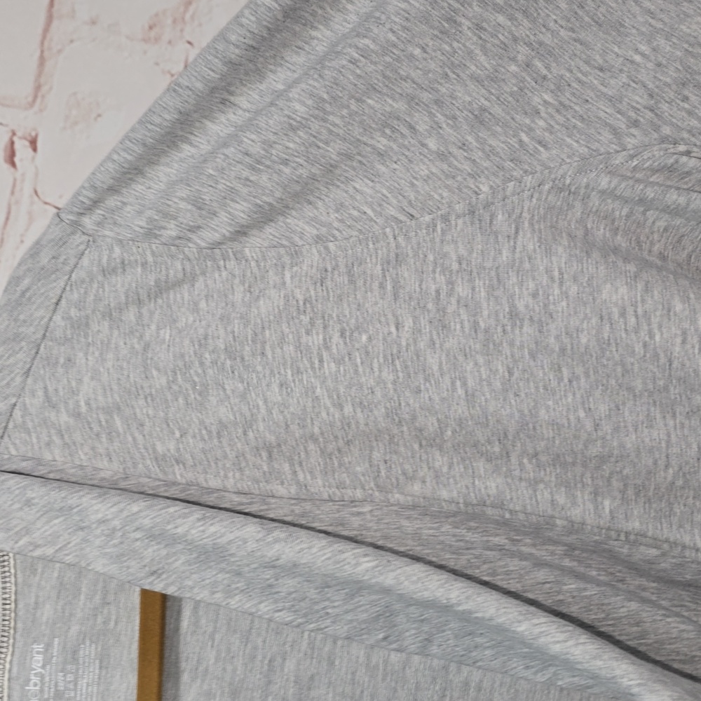 Lane Bryant Scoop Neck Heather Gray Sweatshirt Side Pockets Womens Size 22/24W - Picture 6 of 13